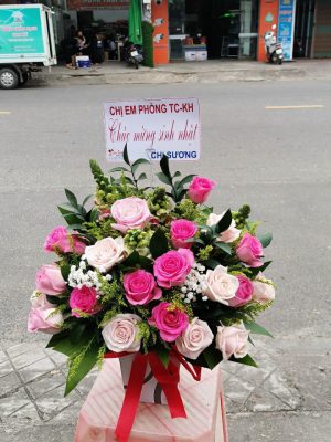 Giỏ hoa sinh nhật - 07